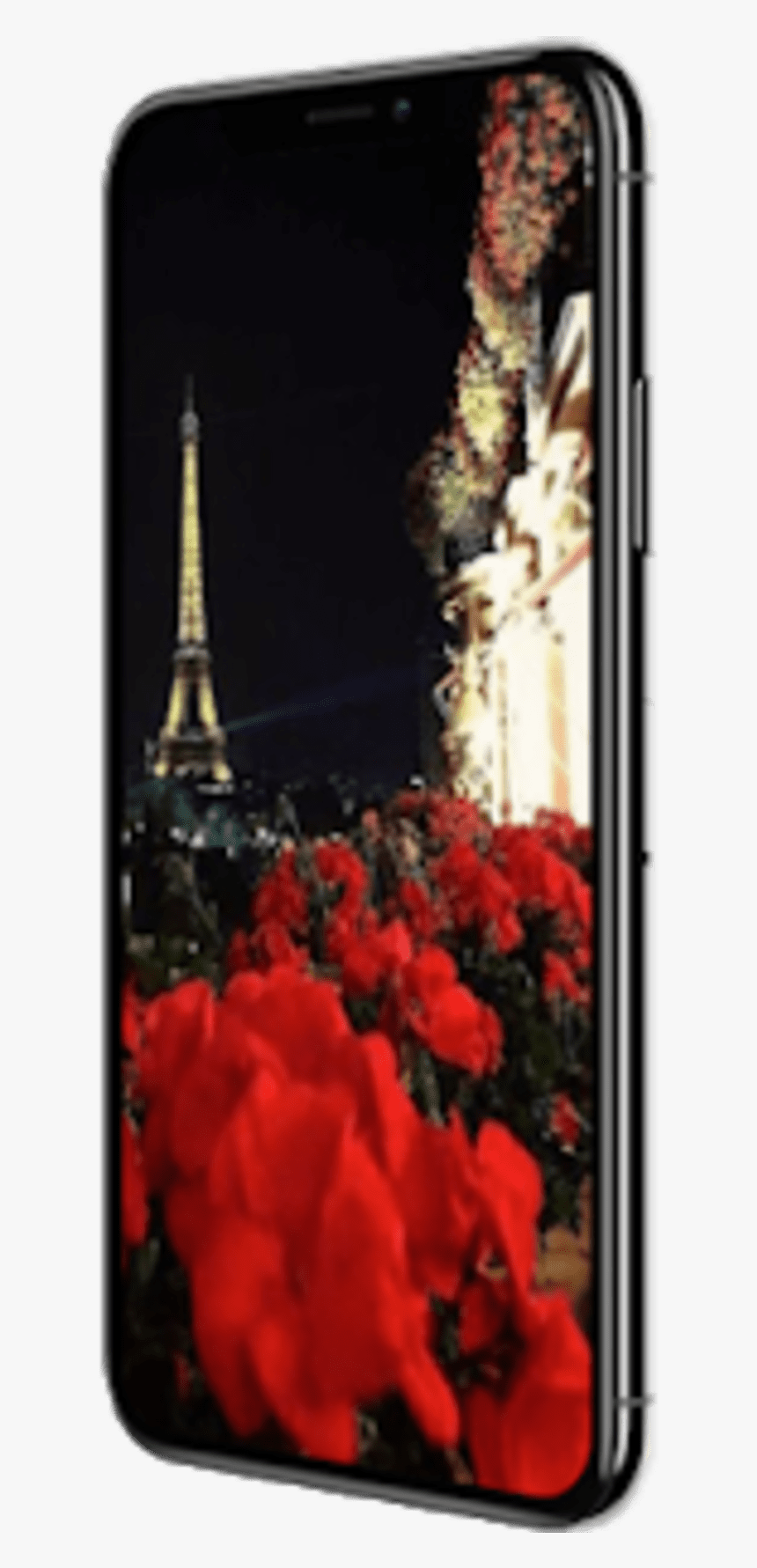 Rose Paris Lock Screen Eiffel Tower Wallpapers Hd - Eiffel Tower, HD Png Download, Free Download