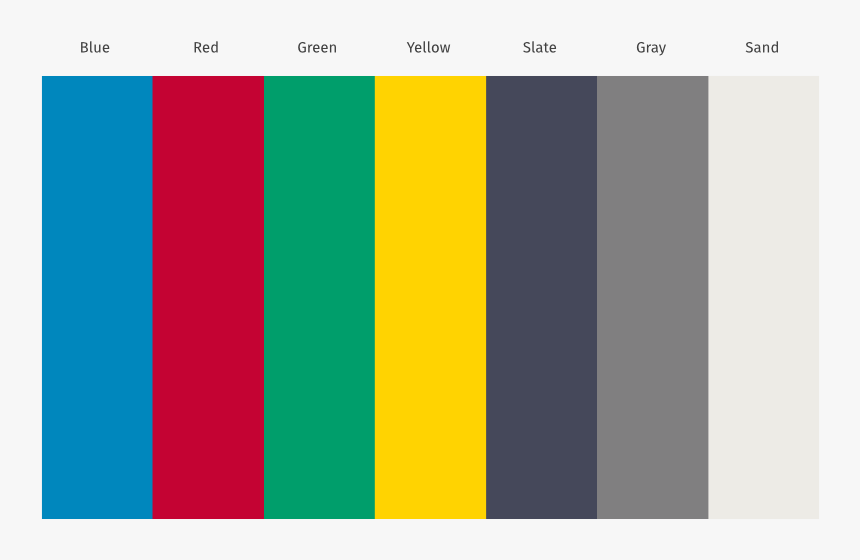 Binary Color Chart