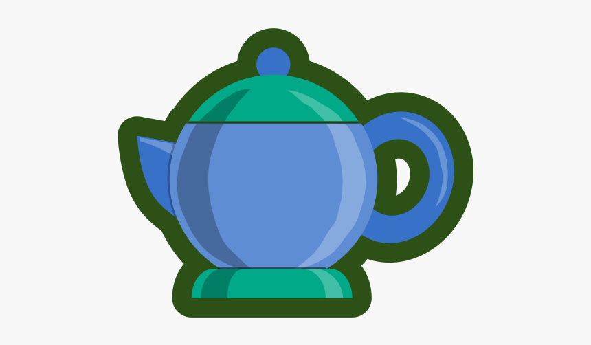 Tea Service - Milk Jug - Clip Art, HD Png Download, Free Download