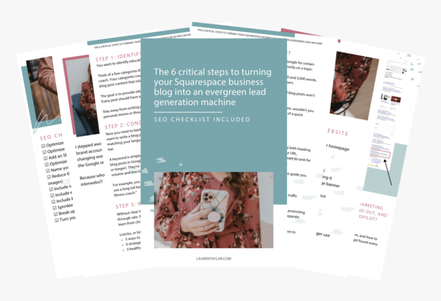 Seo Blogging Guide - Brochure, HD Png Download, Free Download