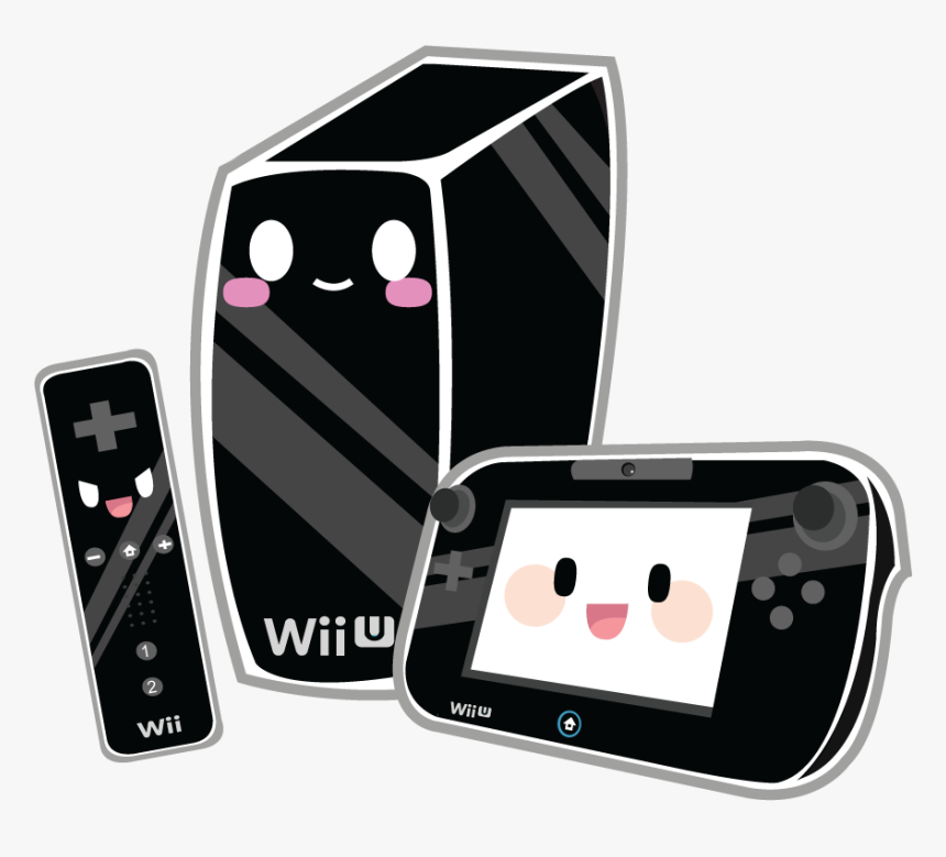 Wii U Clipart - Kawaii Wii U, HD Png Download, Free Download