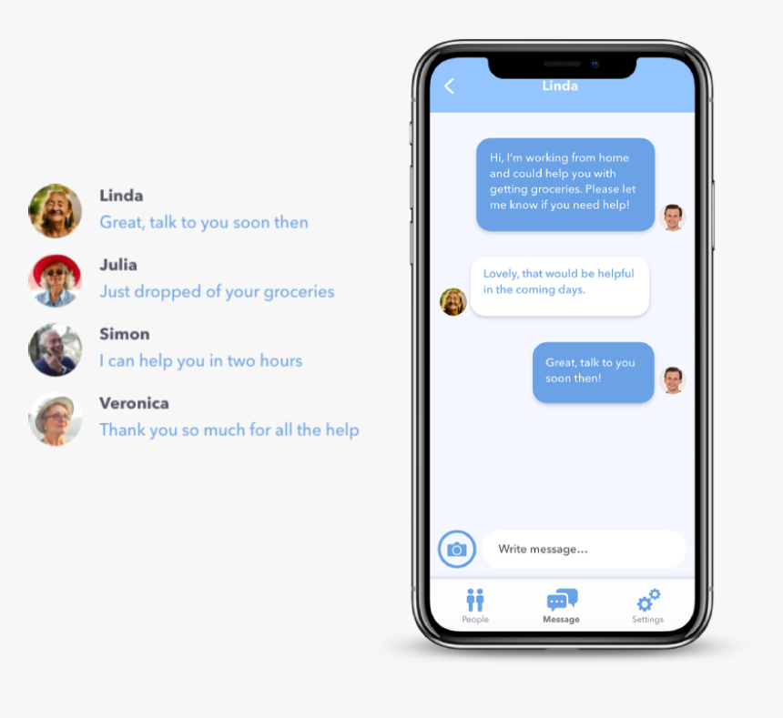 Chat - Smartphone, HD Png Download, Free Download
