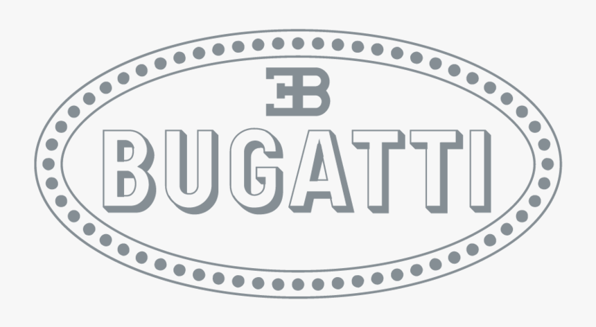 Bugatti Greyscale - Transparent Bugatti Logo, HD Png Download, Free Download