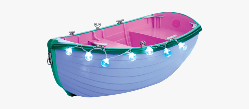 Row Your Boat Set Boat With Lights - Our Generation Doll Boat, HD Png Download, Free Download