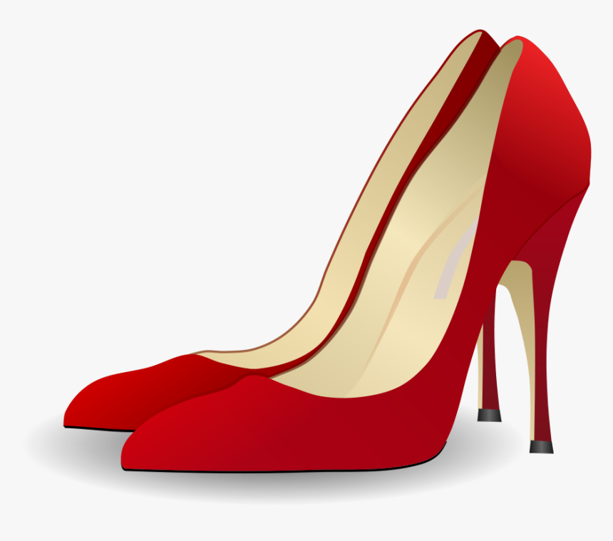 High Heels Clipart Many Interesting Cliparts - Court Shoe, HD Png Download, Free Download