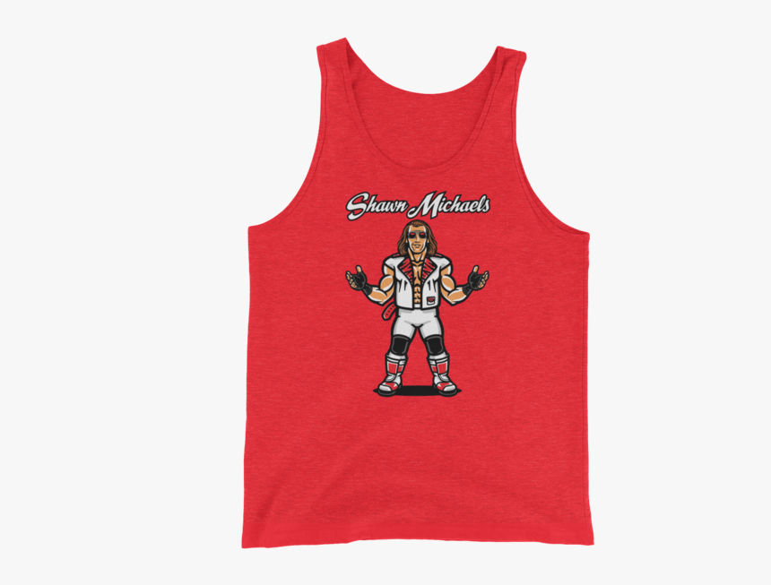 Shawn Michaels Cartoon Unisex Tank Top - Sleeveless Shirt, HD Png Download, Free Download