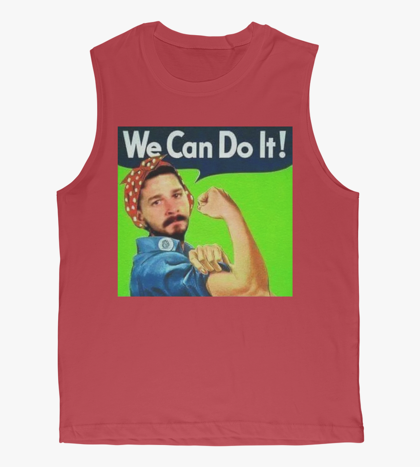 Shia Labeouf Do It - Rosie The Riveter Full Body, HD Png Download, Free Download