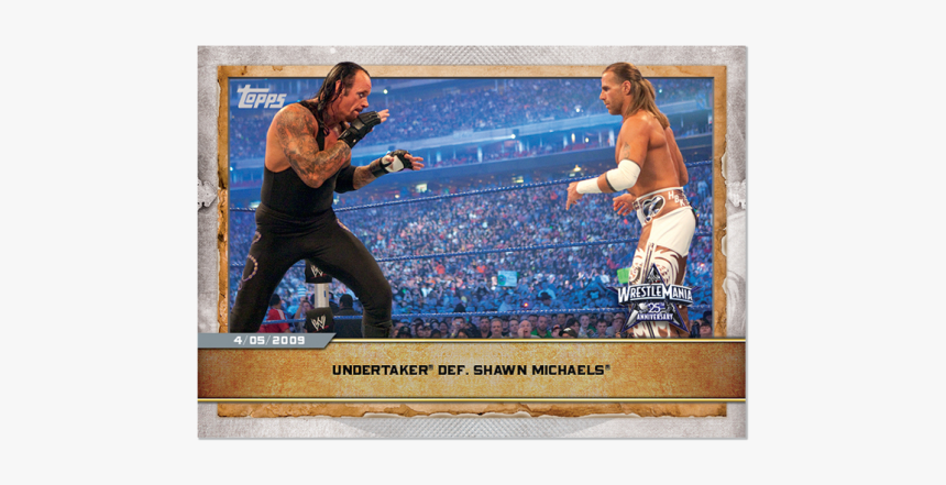 Shawn Michaels® - Undertaker Vs Shawn Michaels Wrestlemania, HD Png Download, Free Download