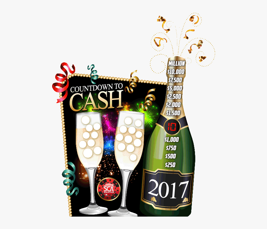 Countdown To Cash - Champagne, HD Png Download, Free Download