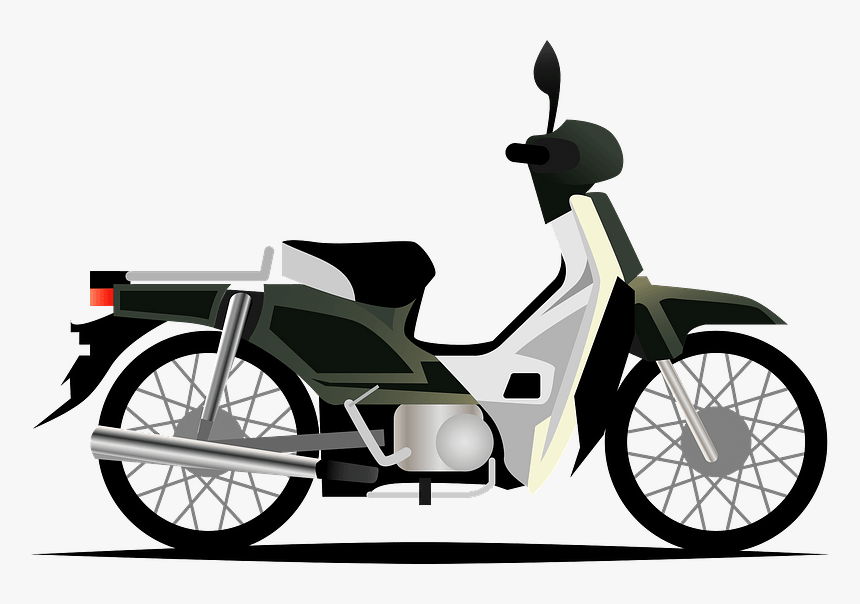 Honda Super Cub Clipart - カブ 主 総会 ステッカー, HD Png Download, Free Download