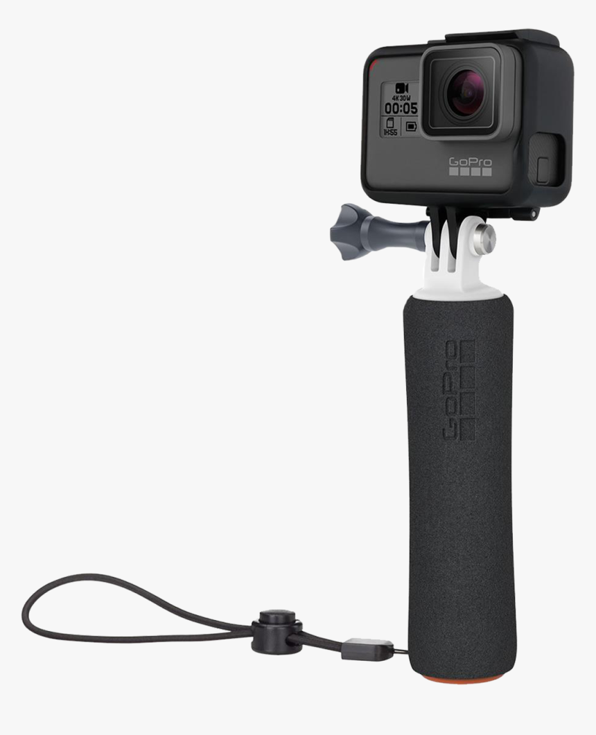 Gopro Afhgm-001 Floating Hand Grip Mount Black , Png - Go Pro Handle, Transparent Png, Free Download