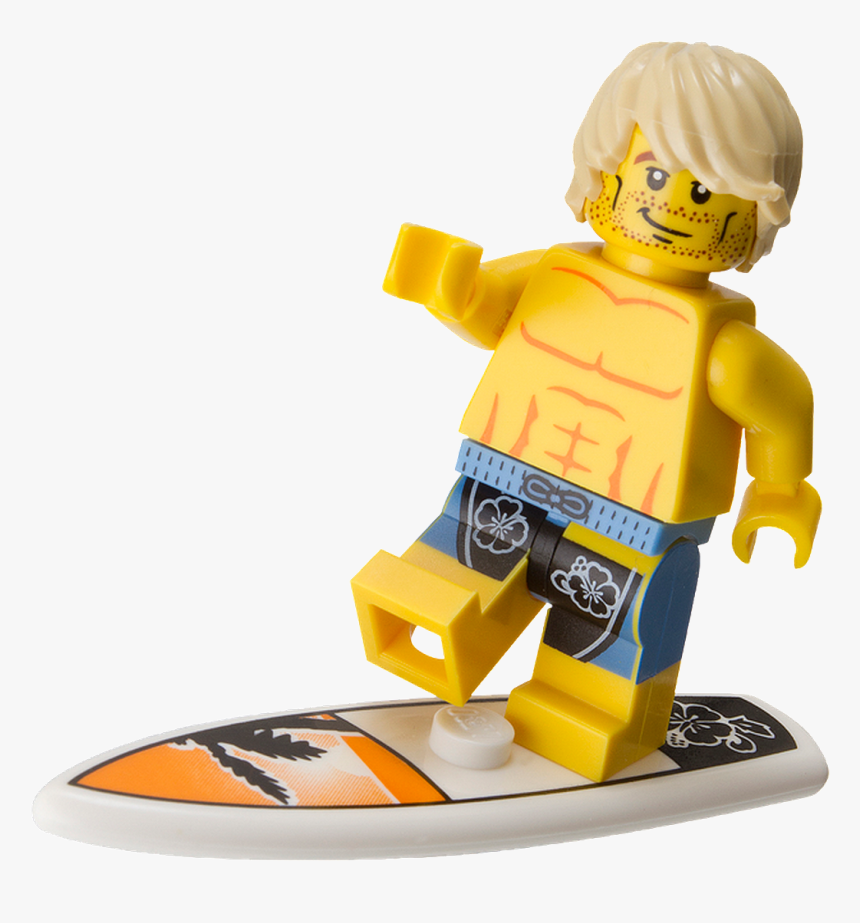 Surfing Png Hd - Lego Surfer Png, Transparent Png, Free Download
