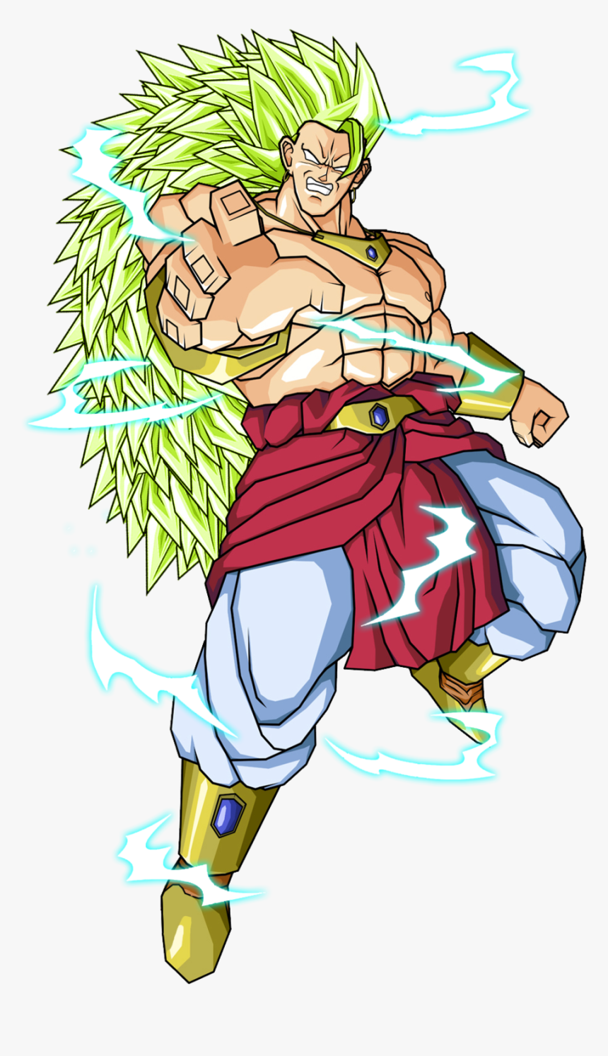 Clip Free Stock Image Ssj Png Dragon Ball Wiki Fandom - Do Broly Ssj 3, Transparent Png, Free Download