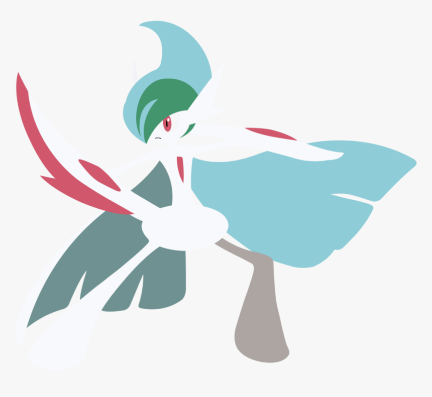 Mega Gallade By Squiggle - Mega Gallade Shiny, HD Png Download, Free Download