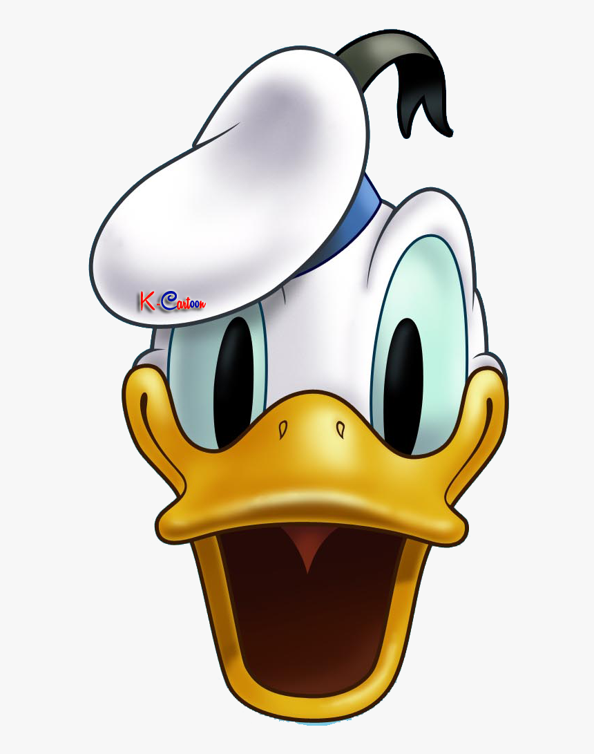 Donald Duck Head Vector Png - Donald Duck Head Png, Transparent Png, Free Download