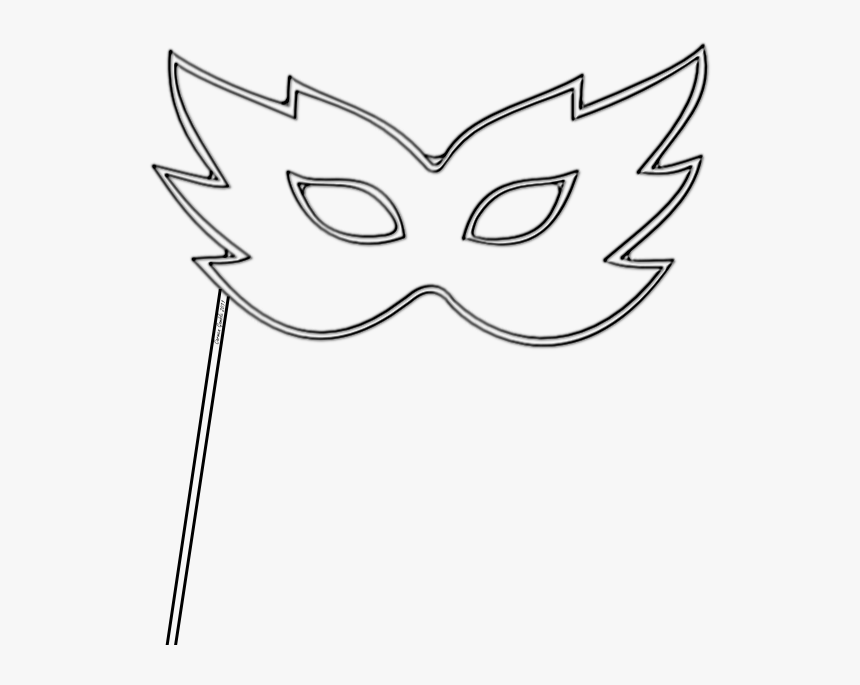 Masquerade Masks Drawing Easy, HD Png Download, Free Download