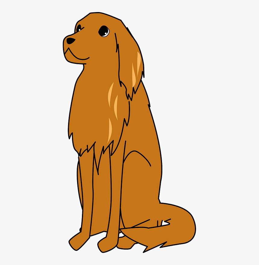 Golden Retriever Dog Clipart, HD Png Download, Free Download