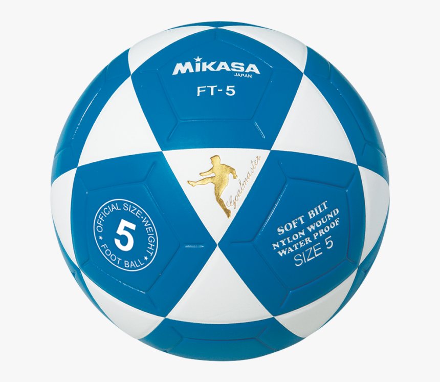 Mikasa Ft5 Goal Master Soccer Ball (black/white) (700x700), - Mikasa, HD Png Download, Free Download
