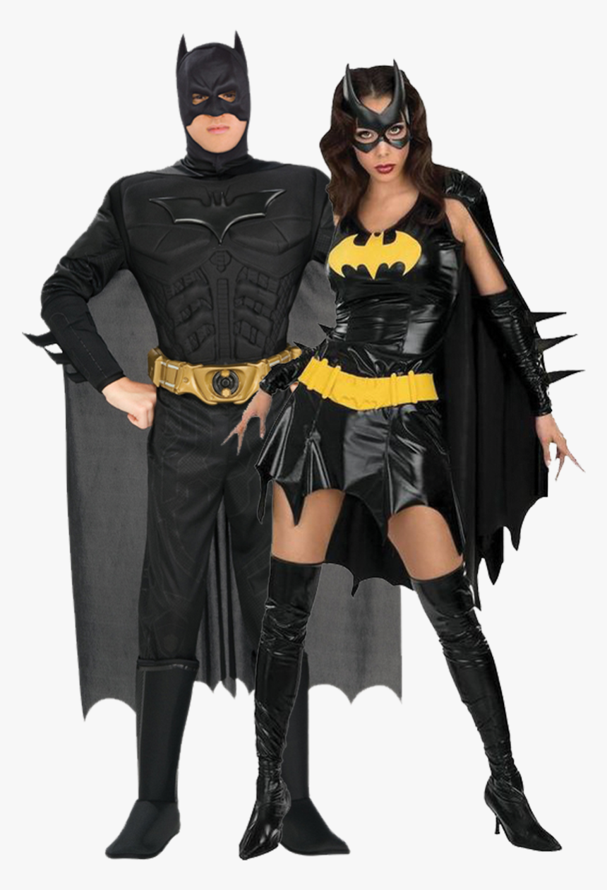 Batman And Batwoman Costume, HD Png Download, Free Download