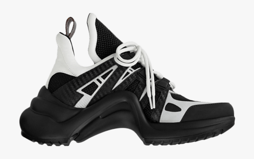 Louis Vuitton Archlight Sneaker Black And White, HD Png Download - kindpng