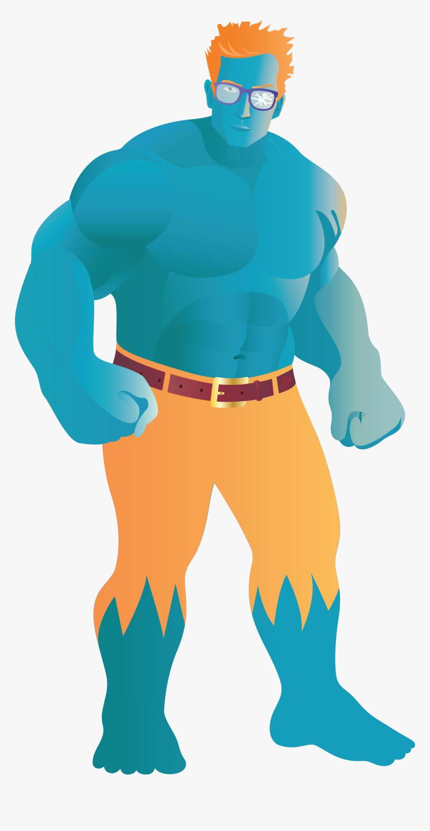 The Superhero Lawyer Turns Into The Hulk On The “dark” - Cartoon, HD Png Download, Free Download