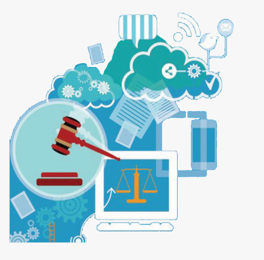 Legal Technology Png Background - Justice And Technology, Transparent Png, Free Download