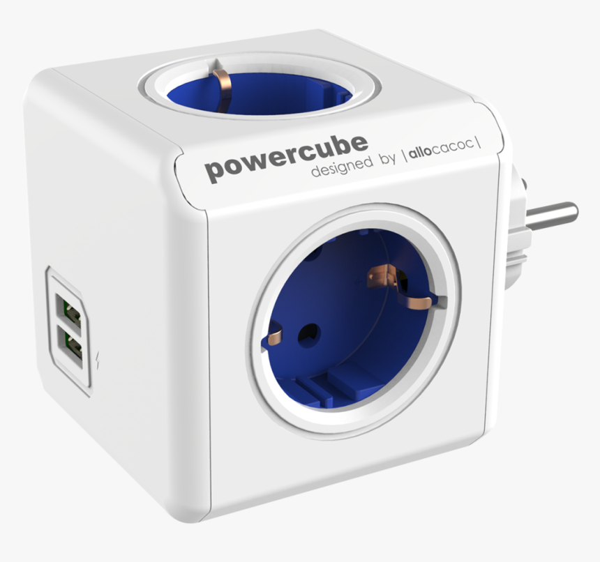 Allocacoc 7200bl Powercube Original Usb Uk - Lopov Uticnica, HD Png Download, Free Download