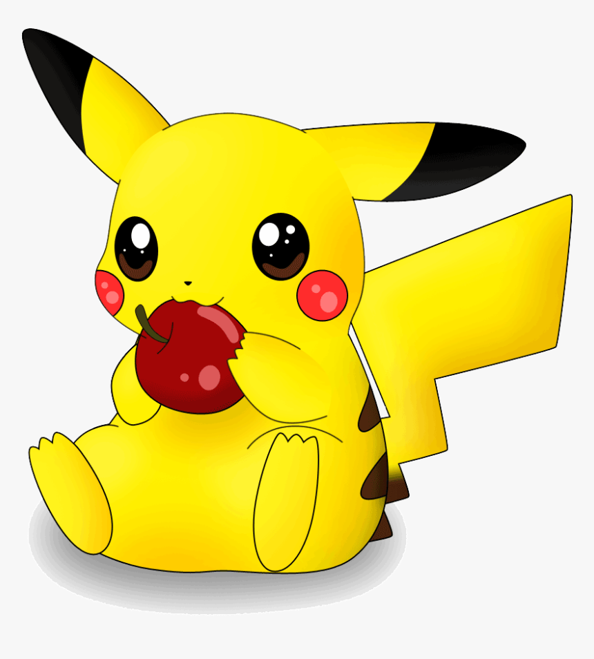 Cute Pikachu Kawaii Png - Kawaii Pokemon Pikachu, Transparent Png, Free Download