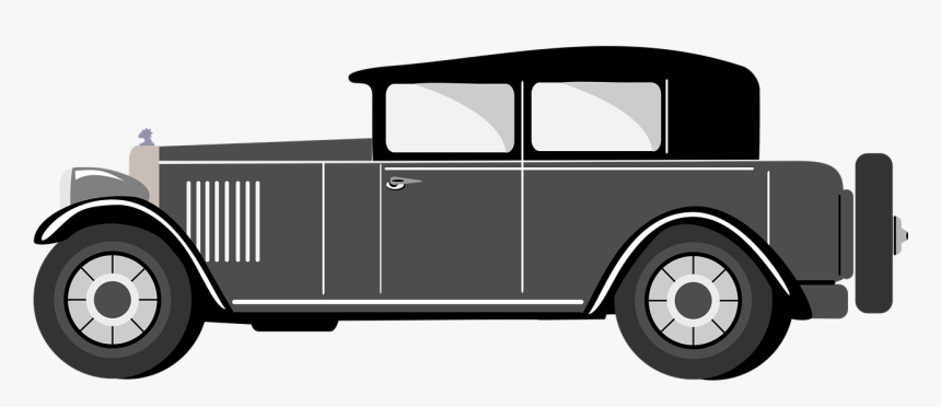Old Car Vector Png, Transparent Png, Free Download