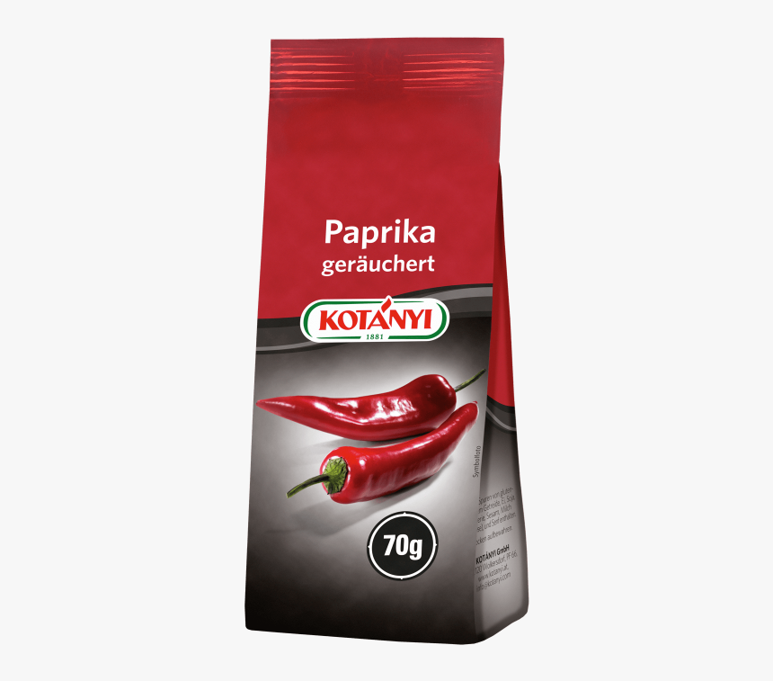 Kotányi Paprika Geräuchert In De 70g Vorratspackung - Kotányi, HD Png Download, Free Download