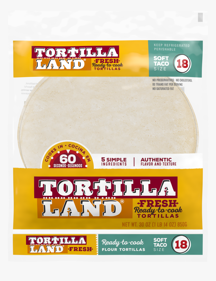 Tortillaland® Soft Flour Tortillas, Medium, HD Png Download, Free Download