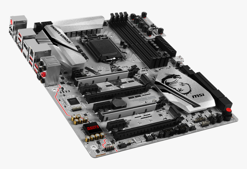 Transparent Motherboard Png - Msi Z170a Xpower Gaming Titanium Edition, Png Download, Free Download