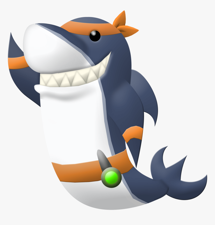 Guppy Shark Fantendo - Cartoon, HD Png Download, Free Download