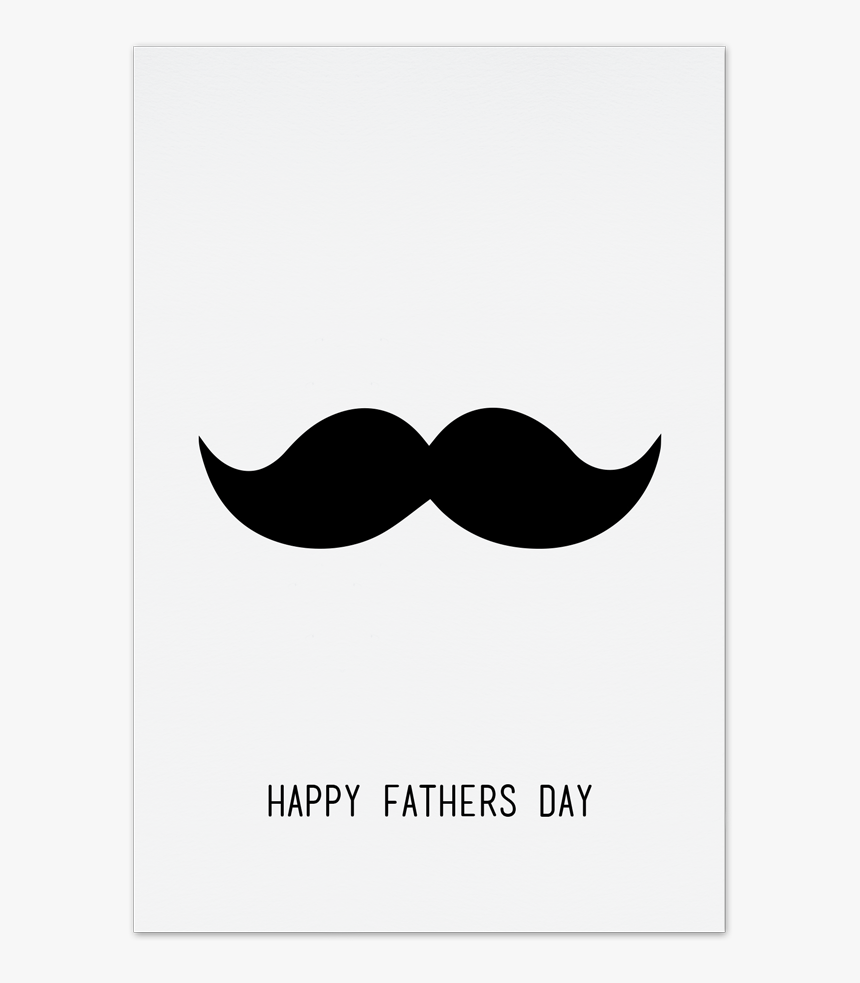 Happy Fathers Day Art Card By People Of Tomorrow - Black And White Happy Father's Day 2018, HD Png Download, Free Download