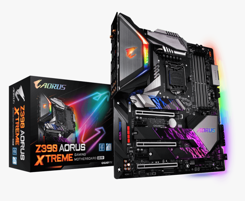 Gigabyte Z390 Aorus Xtreme Waterforce, HD Png Download, Free Download