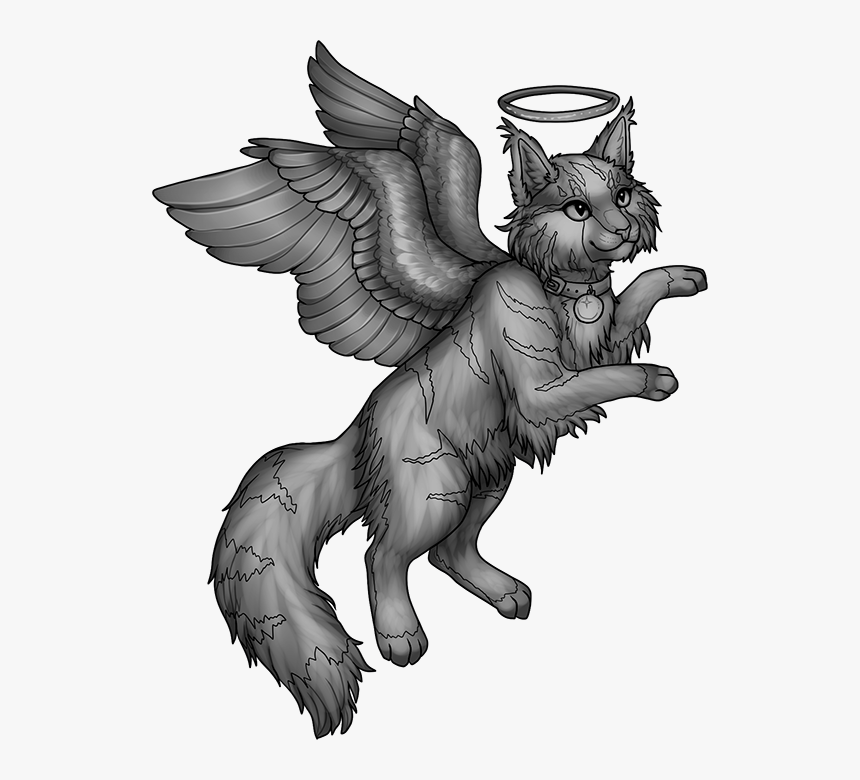 The Furcadia Wiki - Angelcat, HD Png Download, Free Download