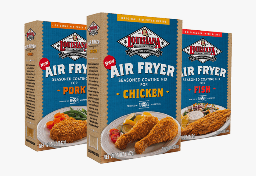 Louisiana Air Fryer Seasoned Coating Mix, HD Png Download, Free Download