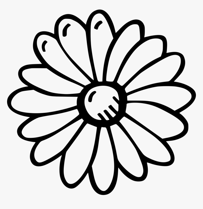 Flower - Printemps Coloriage Fleur À Imprimer, HD Png Download, Free Download