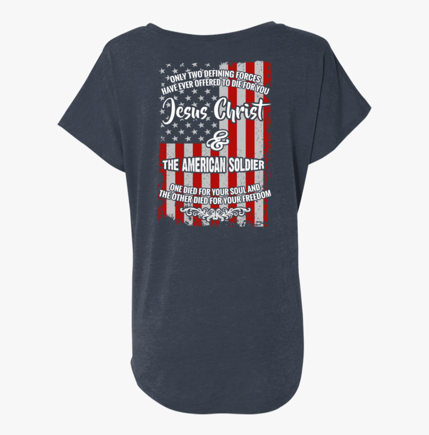 Jesus Christ And The American Soldier - Active Shirt, HD Png Download, Free Download