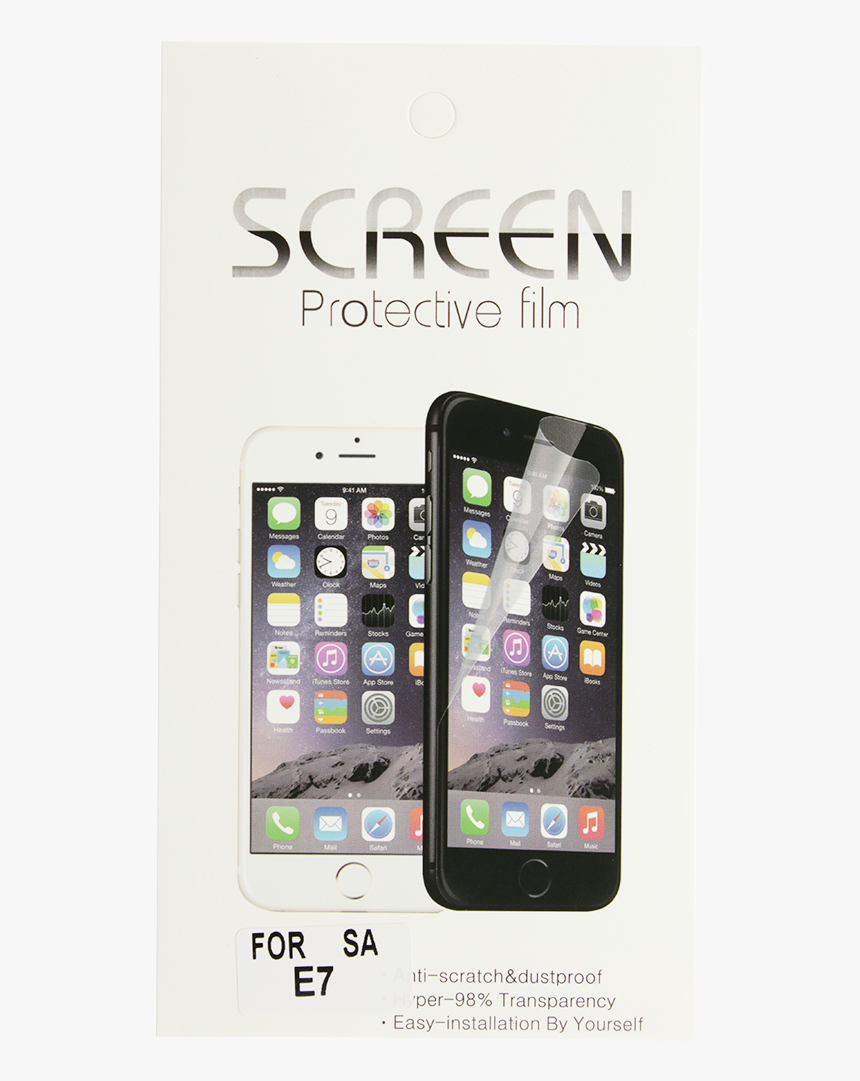 Samsung Galaxy E7 Clear Screen Protector - Iphone Starter Pack, HD Png Download, Free Download