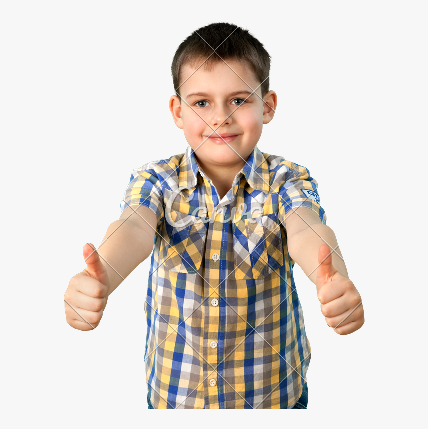 Clipart Library Download Smiling Little With Thumbs - Transparent Background Boy Transparent, HD Png Download, Free Download