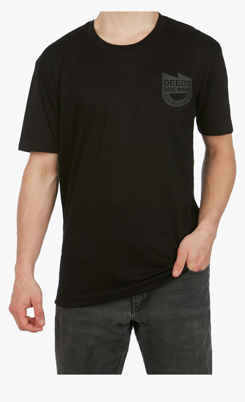 Merchandise Template 0000 Black Deeds Front - Pocket, HD Png Download, Free Download