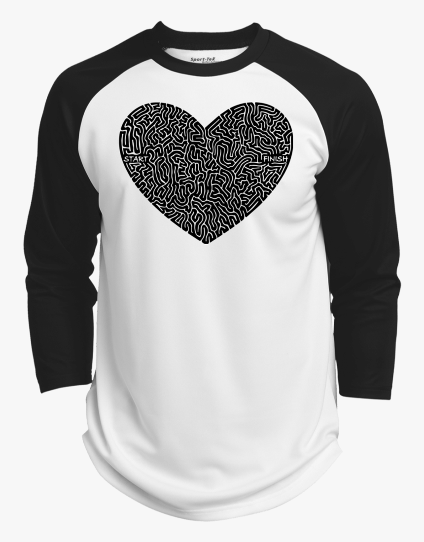 Love Heart Maze Baseball Jersey - Camisetas Del Licey, HD Png Download, Free Download