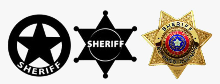 Sheriff Badge Vector , Png Download - Sheriff Badge Vector, Transparent Png, Free Download