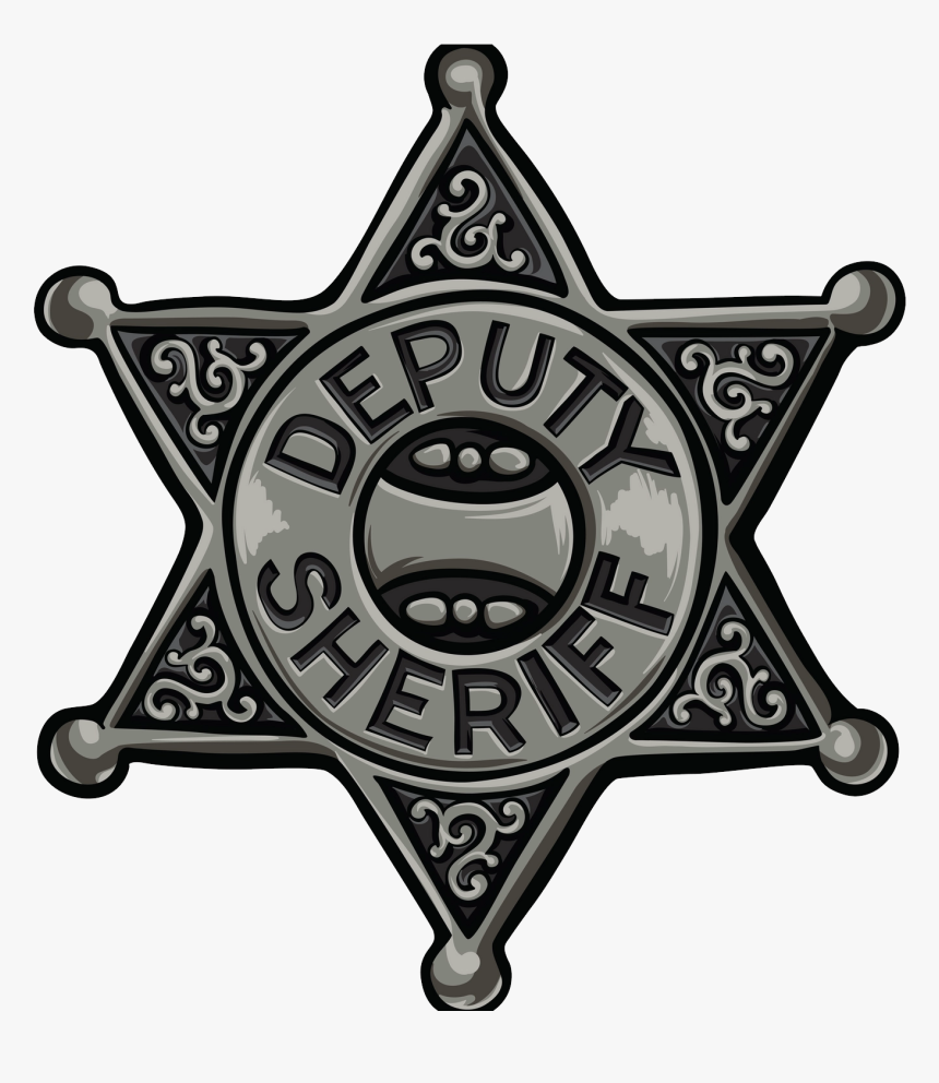Sheriff Badge Png - Badge, Transparent Png, Free Download