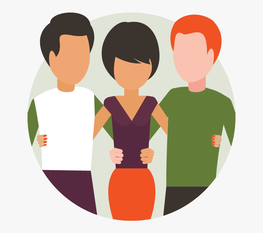 Support Your Family And Friends Clipart , Png Download - Friends And Family Clipart, Transparent Png, Free Download