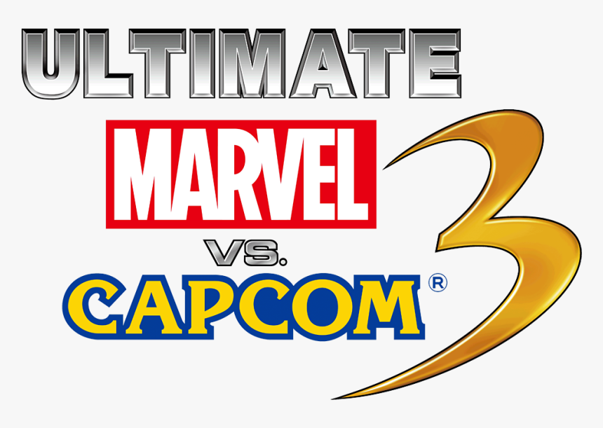 Ultimate Marvel Vs Capcom 3 Logo Png Png Download - Ultimate Marvel Vs Capcom 3 Logo, Transparent Png, Free Download