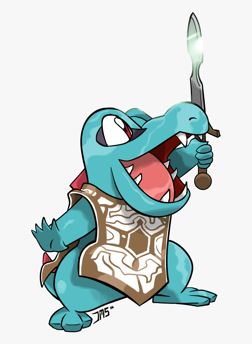 Totodile X Shadow Of The Colossus - Transparent Totodile Png, Png Download, Free Download