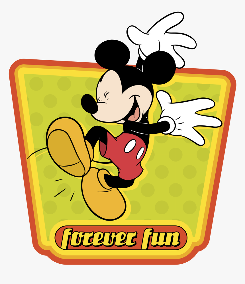 Mickey Mouse Logo Png Transparent - Mickey Mouse Fun Vector, Png Download, Free Download