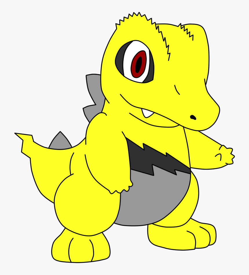 Transparent Totodile Png - Cartoon, Png Download, Free Download